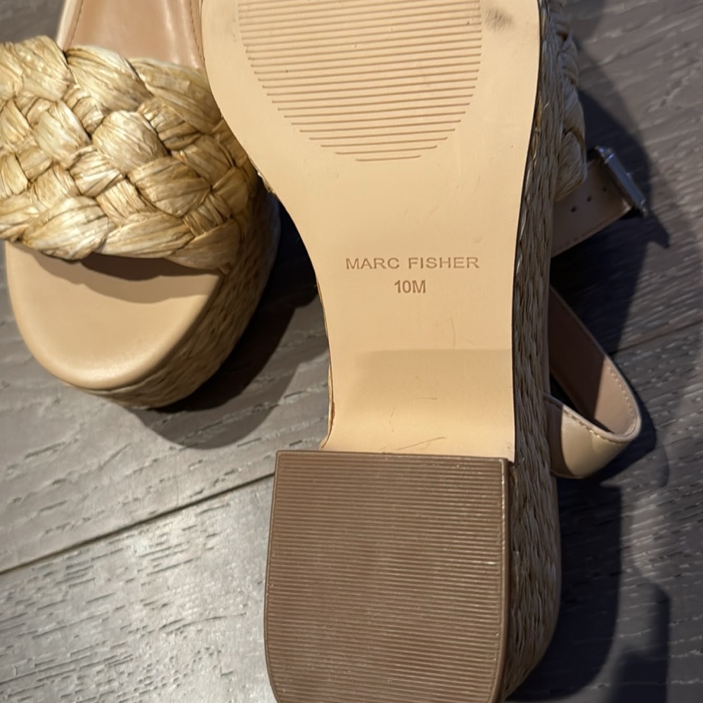 Marc Fisher Espadrille Platform Sandal - Picture 4 of 4